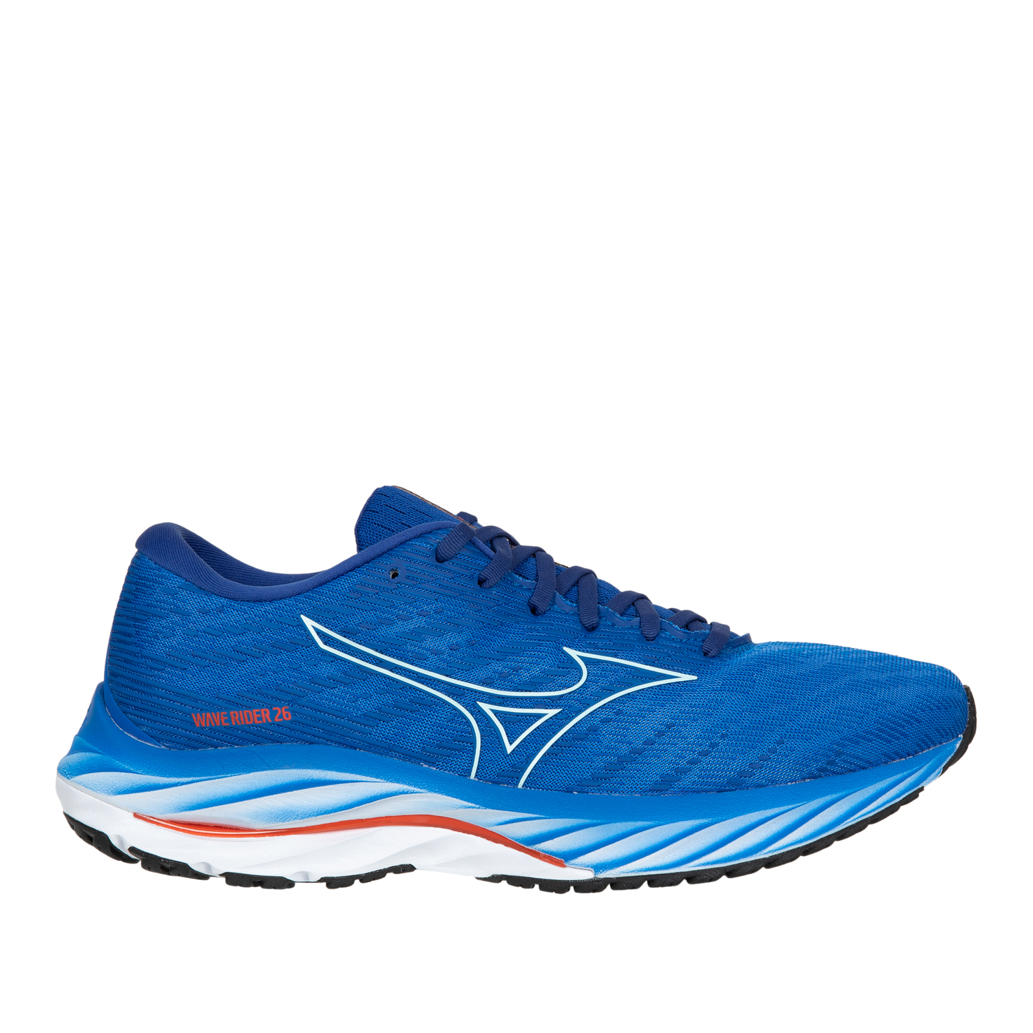 

Кроссовки мужские Mizuno Wave Rider 26 J1Gc2203_05 синие 9 UK, Синий, Wave Rider 26