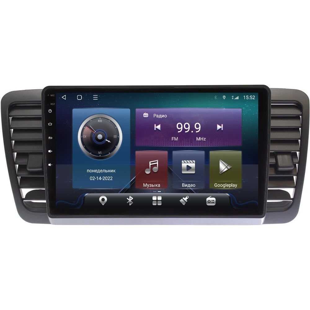 Магнитола CRS-300 Subaru Legacy IV, Outback III 2003-2009-Android 13-8 ядер- 6+128Gb