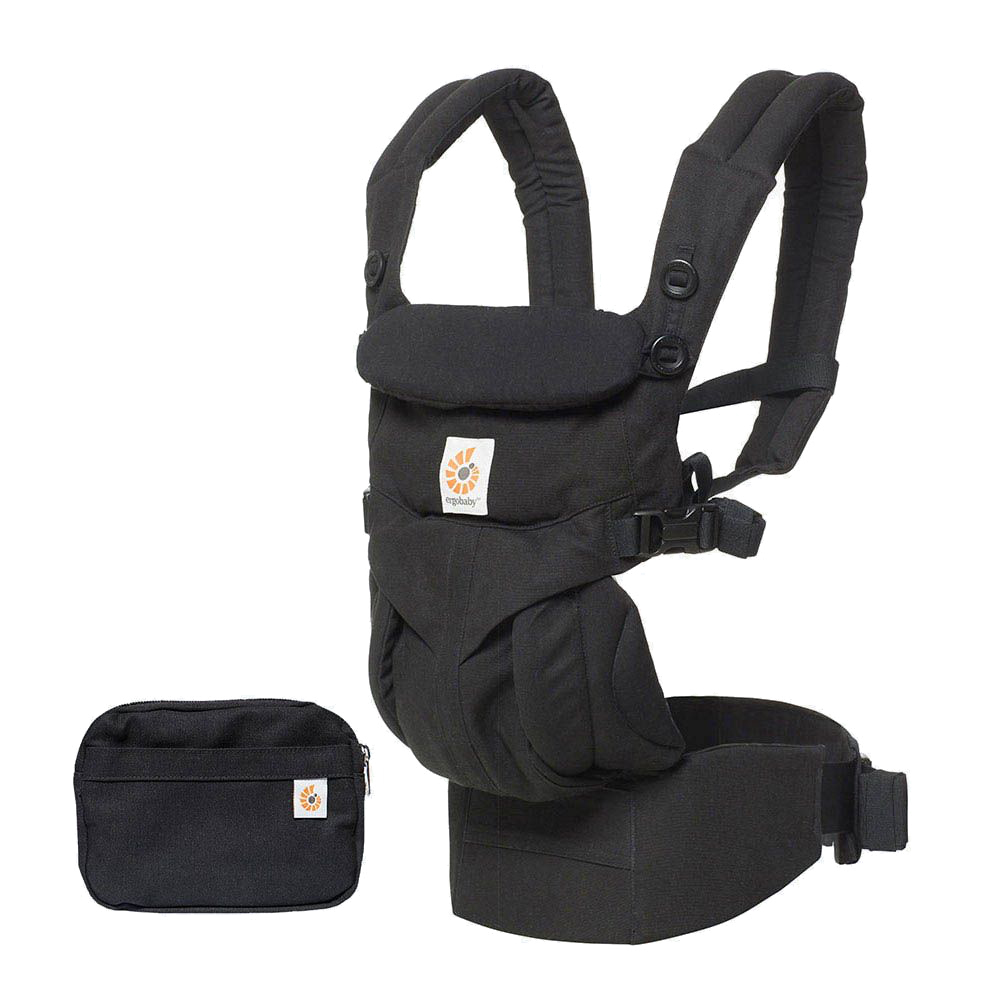 Рюкзак-кенгуру Ergobaby OMNI 360 - Pure Black рюкзак кенгуру ergobaby embrace soft air mesh