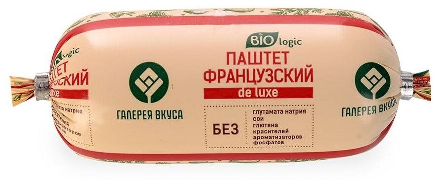 

Паштет из мяса птицы Галерея Вкуса Французский люкс 180 г