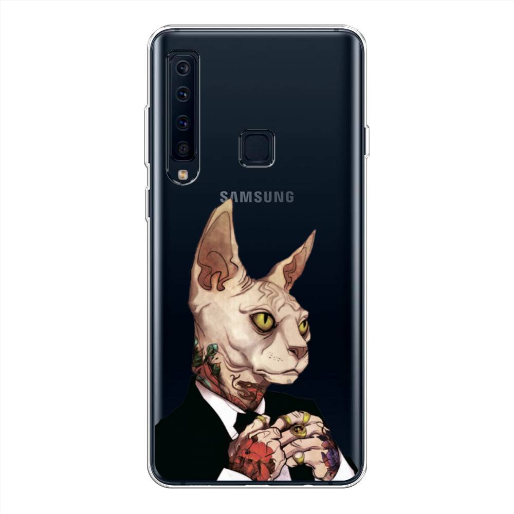 

Чехол Awog на Samsung Galaxy A9 2018 "Татуированный сфинкс", Бежевый;черный;красный, 26650-7