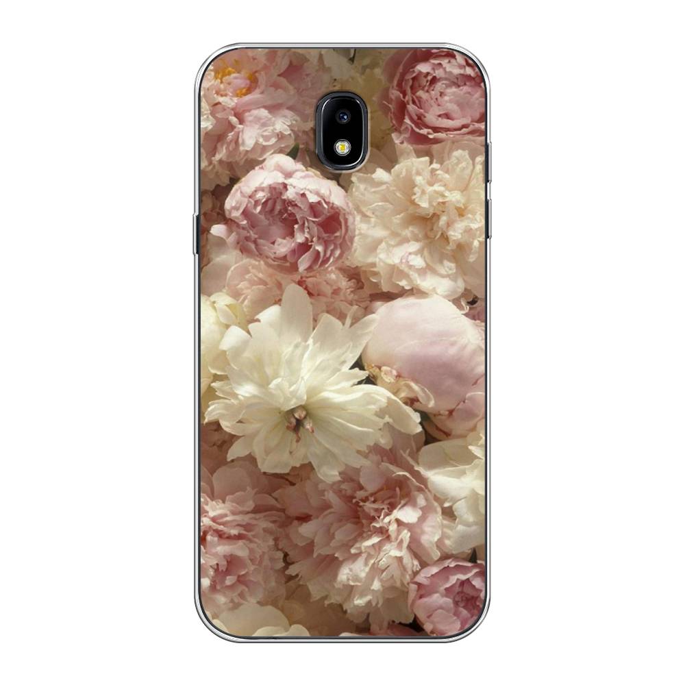 

Чехол Awog на Samsung Galaxy J5 2017 / Самсунг J5 2017 "Пионы светлые", Бежевый;коричневый, 22850-8