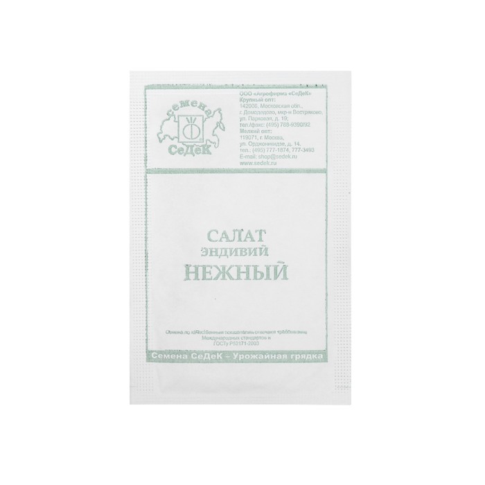 

Семена салат "Нежный " б/п 0.5 г (10 шт.)