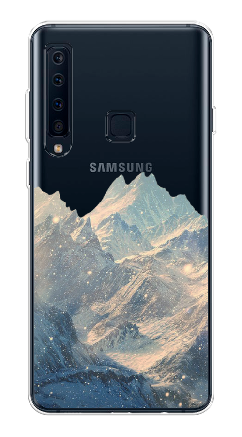 

Чехол Awog на Samsung Galaxy A9 2018 "Горы арт 2", Серый, 26650-10