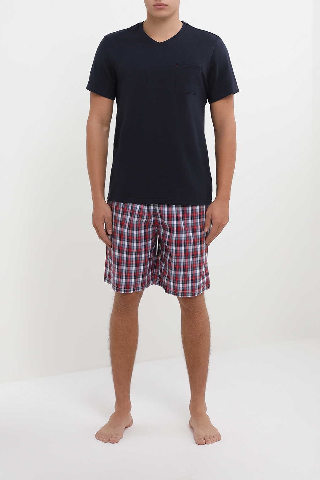 

Пижама мужская Esprit 070EF2Y302 синяя 2XL, Синий, 070EF2Y302