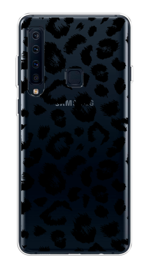 

Чехол Awog на Samsung Galaxy A9 2018 "Окрас леопарда фон", Черный, 26650-2