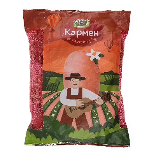 

Картофель красный Вегетория Кармен мытый 1 кг