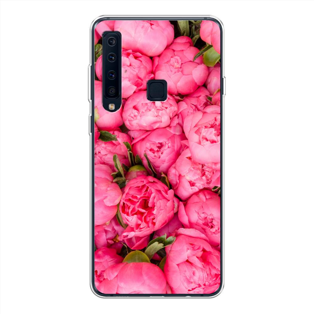 фото Чехол awog "прекрасные пионы" для samsung galaxy a9 2018