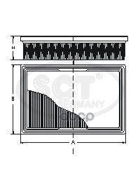 

Фильтр топливный Sct SB230