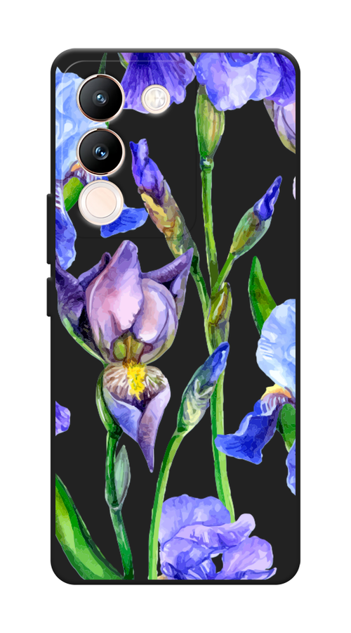 

Чехол Awog на Vivo V29e 5G "Синие ирисы", Фиолетовый;голубой;зеленый, 269652-1
