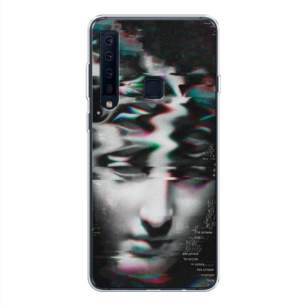 

Чехол Awog на Samsung Galaxy A9 2018 "Glitch Art", Серый, 26650-9