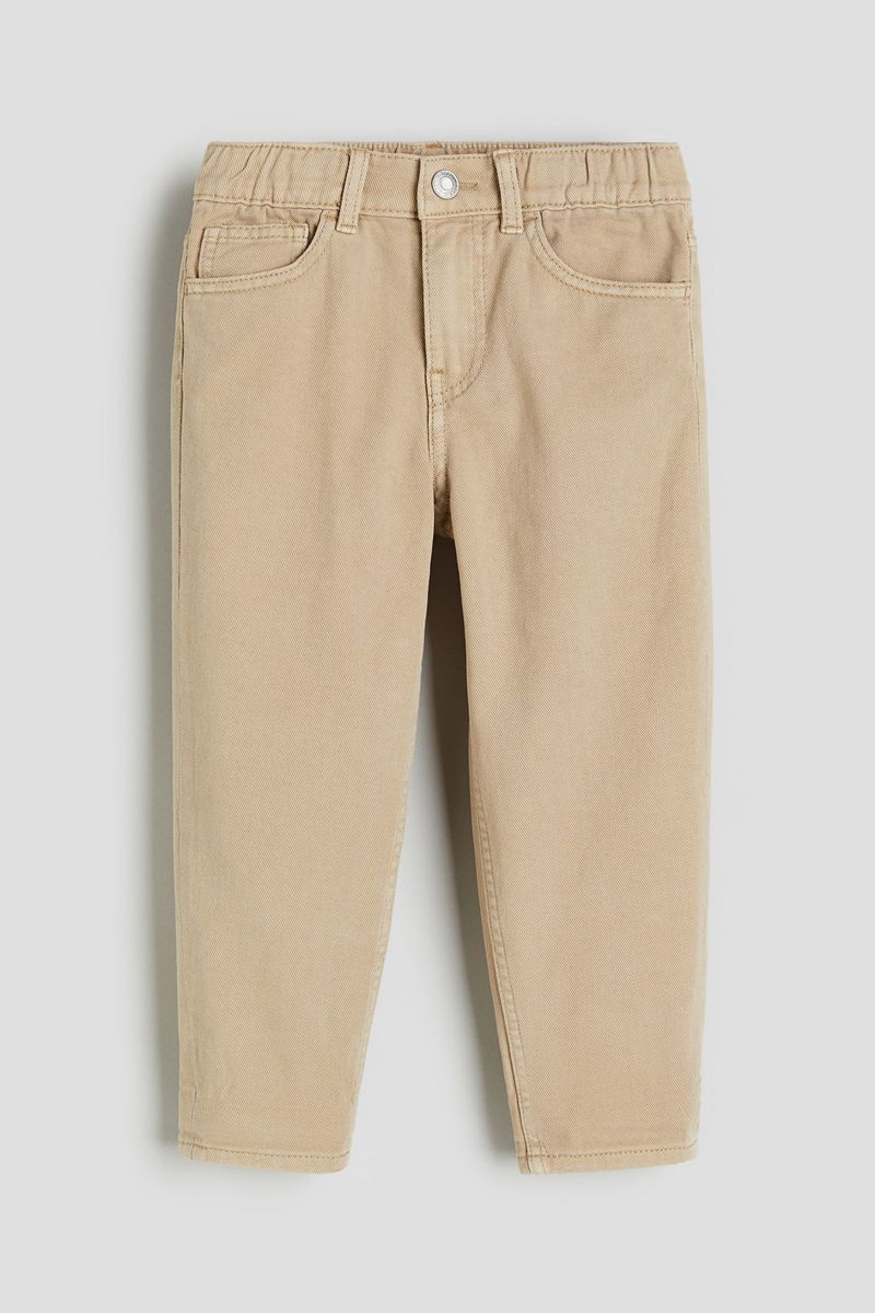 

Джинсы детские H&M 1168042, бежевый, 128, 1168042