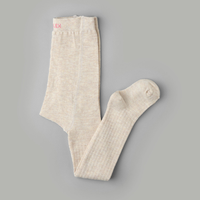 

Колготки детские Alex Textile КТ-306, рубчик бежевый,, КТ-306