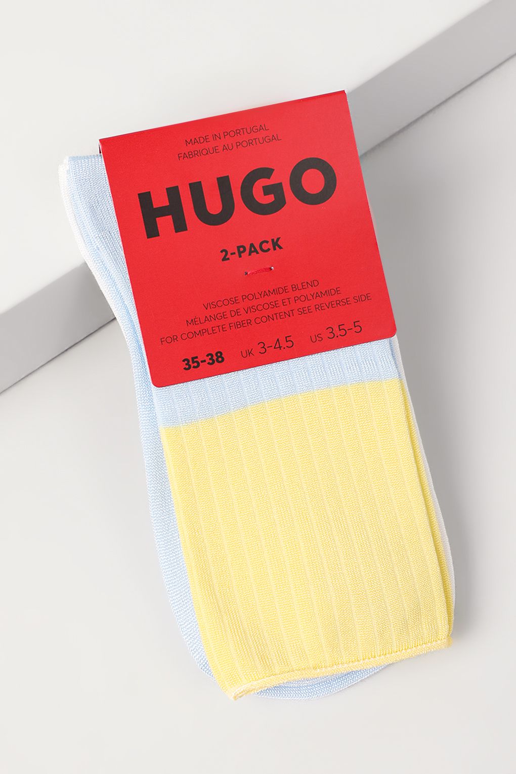 

Комплект носков женских HUGO BOSS 50514784 голубых 39-42 2 пары, Голубой, 50514784