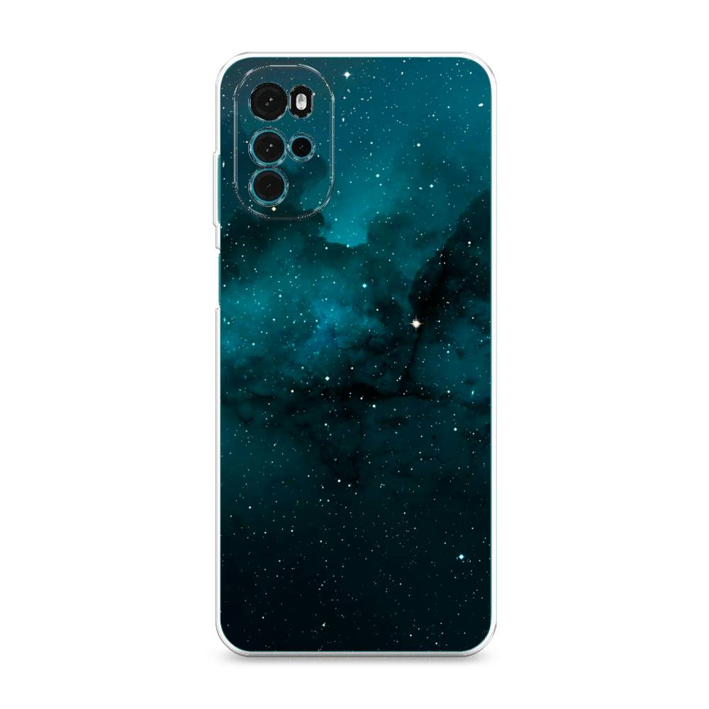 

Чехол на Motorola Moto G22 "Синий космос", 243150-2