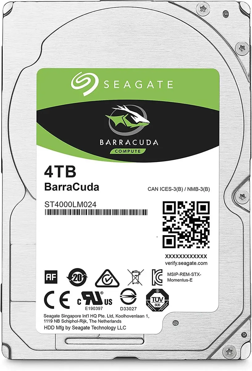 

Жесткий диск SEAGATE Barracuda 4 ТБ (ST4000LM024), Barracuda