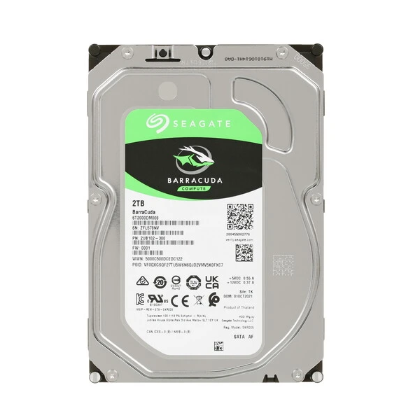 

Жесткий диск Seagate Barracuda 2 ТБ (ST2000DM008), Barracuda