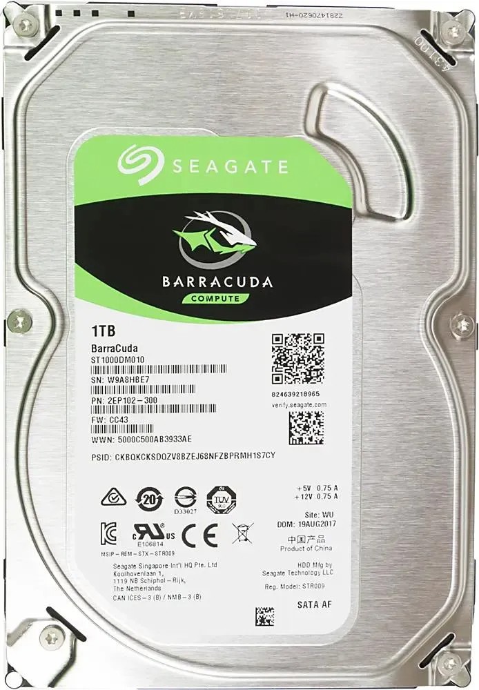 

Жесткий диск Seagate Barracuda 1 ТБ (ST1000DM010), Barracuda