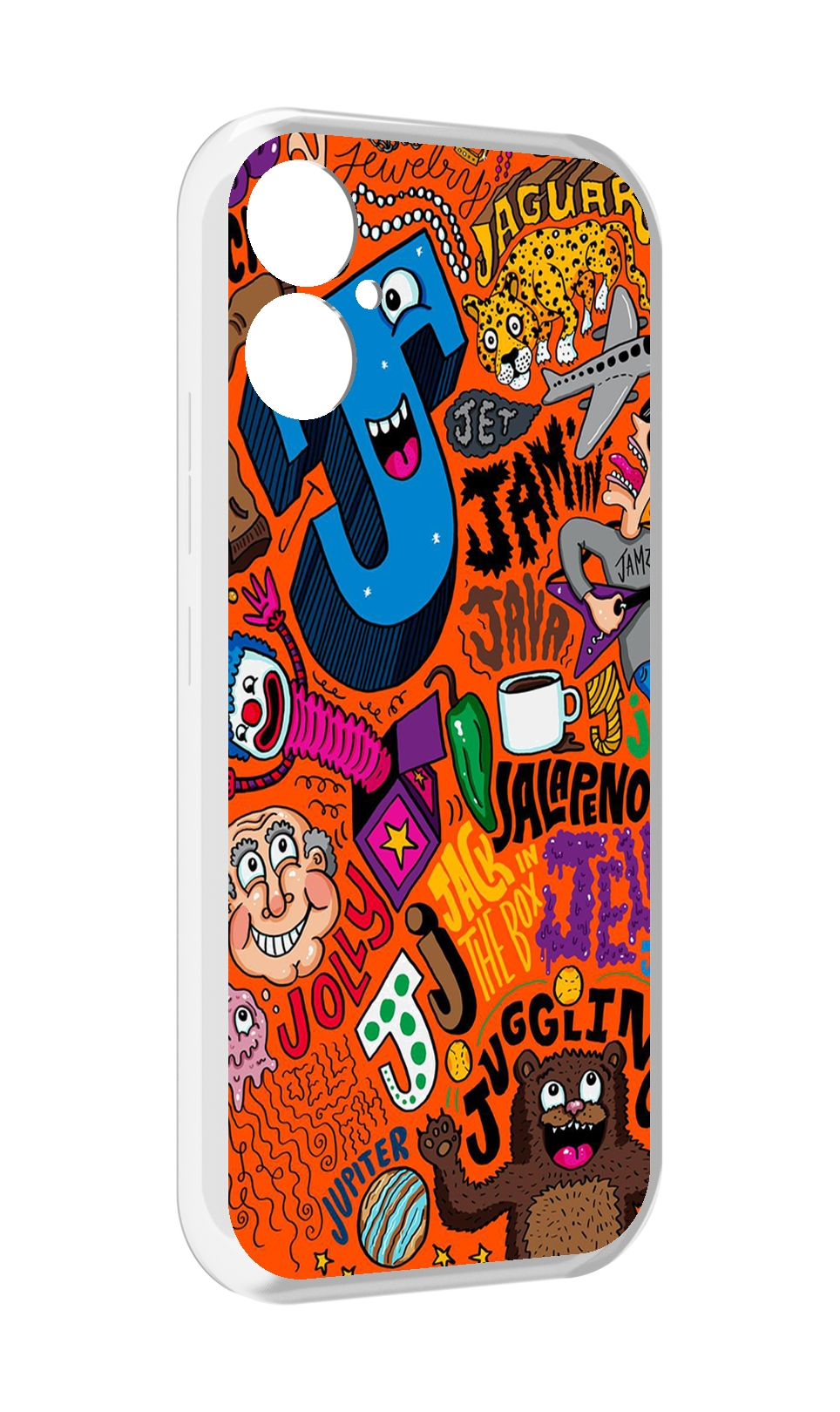 

Чехол MyPads funky-decor для Tecno Spark 9 Pro \ Spark 9T, Прозрачный, Tocco