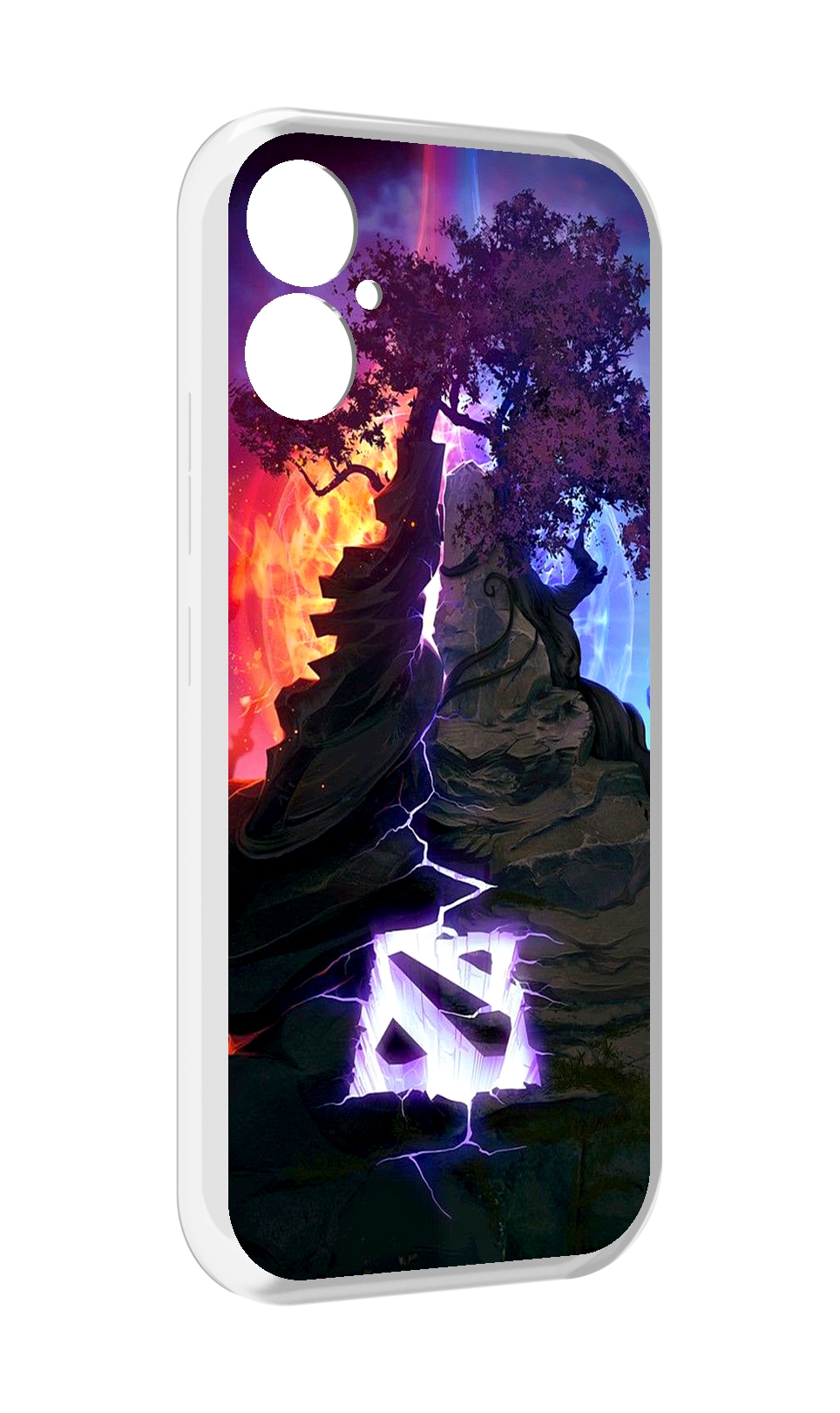 

Чехол MyPads dota 2 логотип для Tecno Spark 9 Pro \ Spark 9T, Прозрачный, Tocco