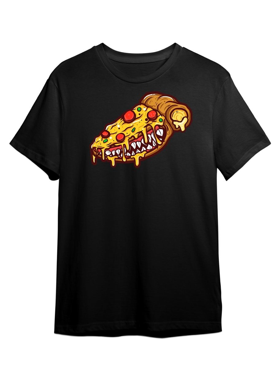 

Футболка унисекс СувенирShop Пицца/Pizza/Food 15 черная 4XL, "Пицца/Pizza/Food" 15