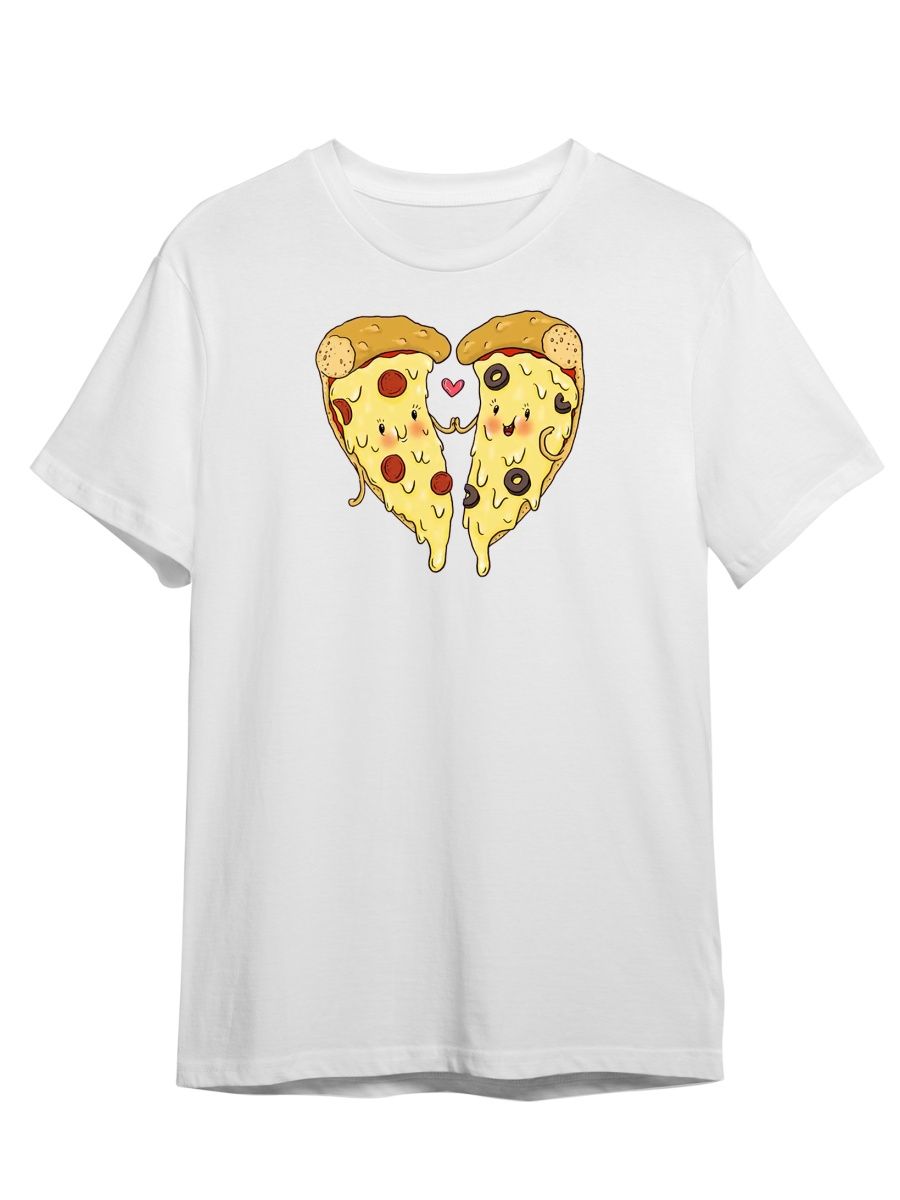 

Футболка унисекс СувенирShop Пицца/Pizza/Food 14 белая 3XL, "Пицца/Pizza/Food" 14