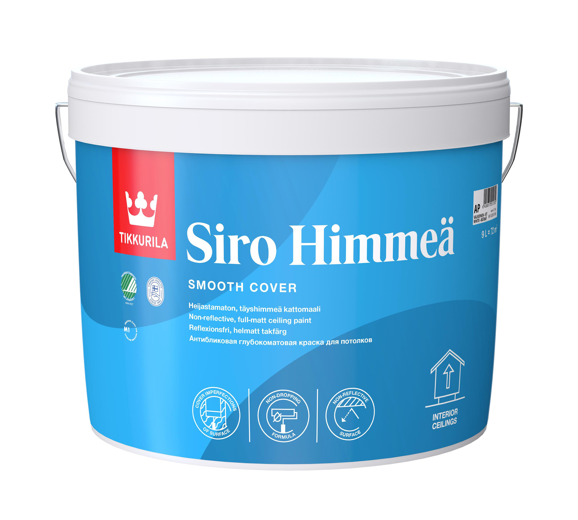 

Краска Tikkurila Siro Himmea, база A, 9 л, Siro Himmea