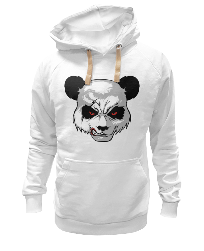 

Худи унисекс Printio Bad panda белое M, Белый, Bad panda