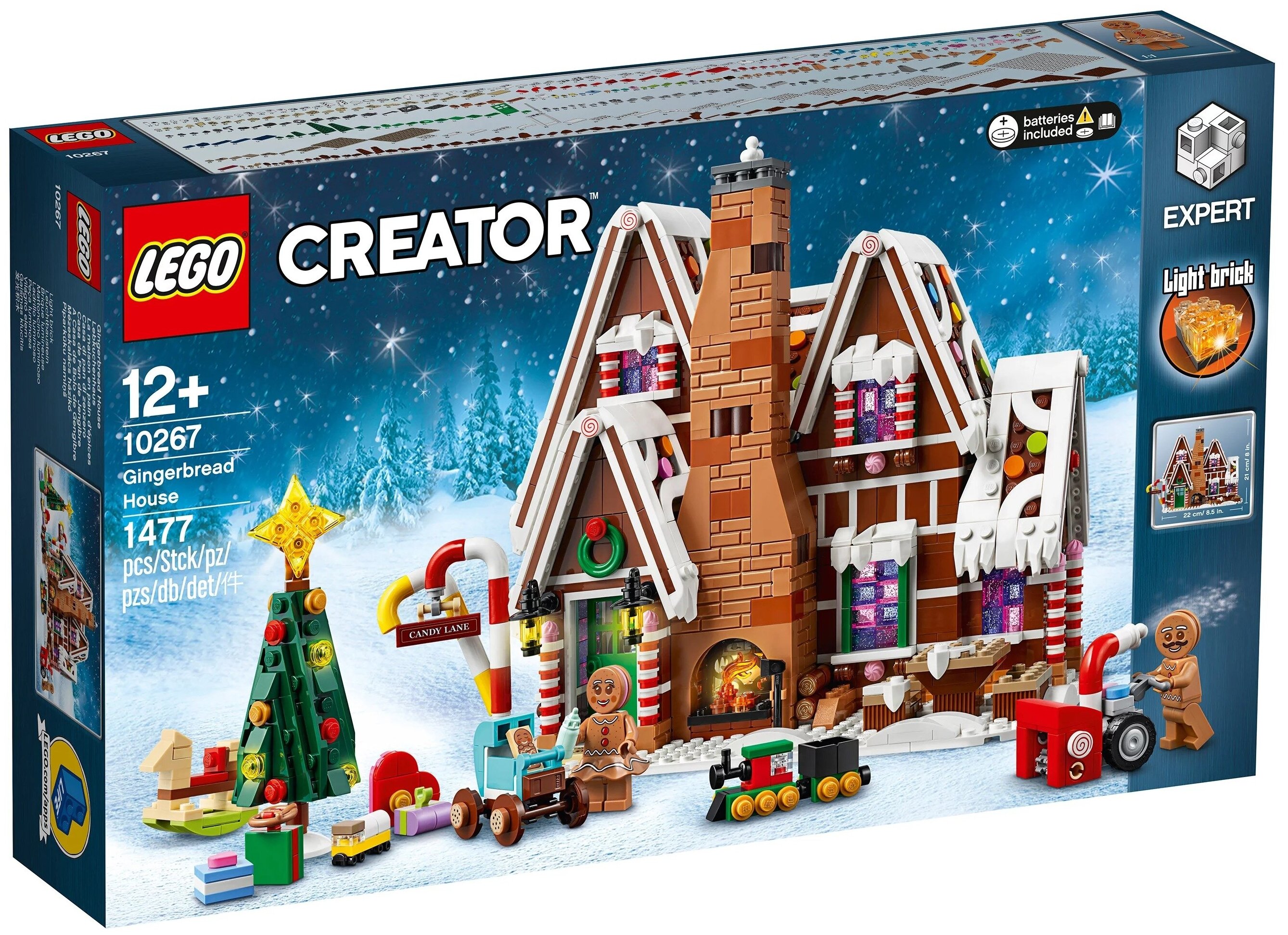 Купить Конструктор LEGO Creator 10267 Пряничный домик,