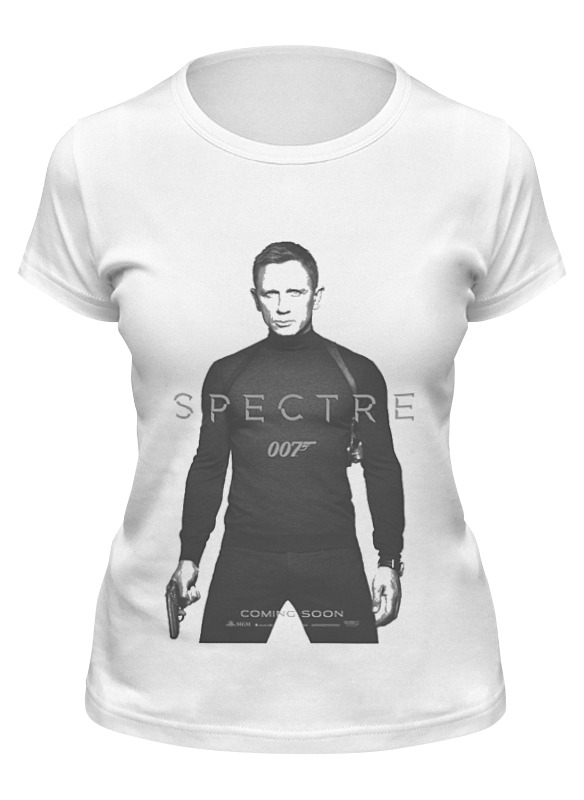 

Футболка женская Printio Spectre белая 2XL, Белый, Spectre