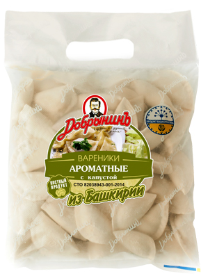 

Вареники Добрынинъ с капустой 800 г