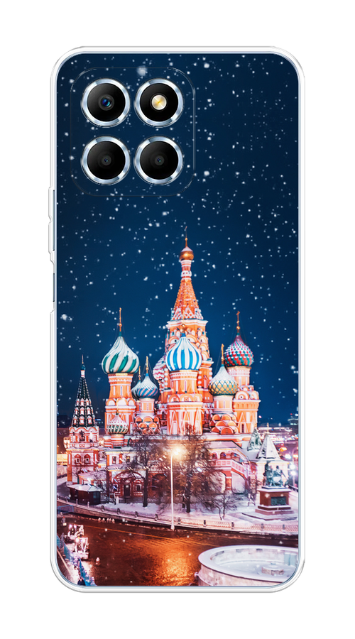 

Чехол на Honor X6/X6s "Москва 1", Коричневый;синий;белый, 6120250-1