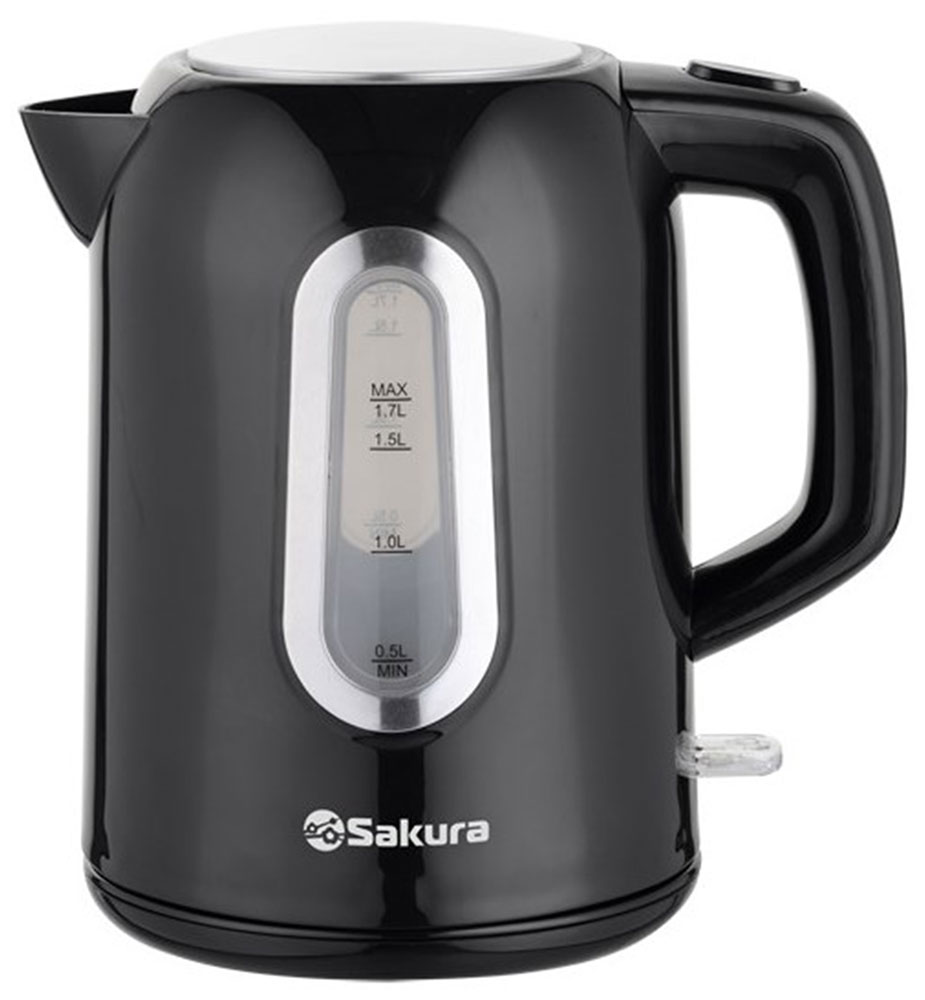 Чайник электрический SAKURA SA-2332BK 1.7 л черный картридж sakura sace310a ce310a black для hp laserjet pro cp1025 cp1025n