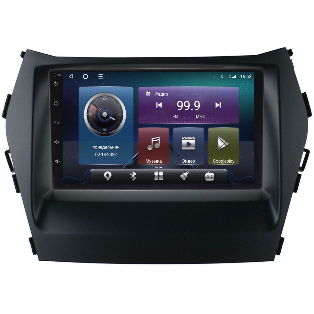 Магнитола CRS-300 Hyundai Santa Fe ix45 2012-2018- Android 13 - 8 ядер - Память 6+128Gb