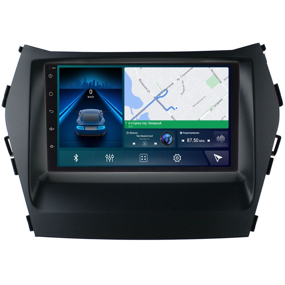 Магнитола CRS-300 Hyundai Santa Fe ix45 2012-2018-Android 13-Процессор 8 ядер- 4+64