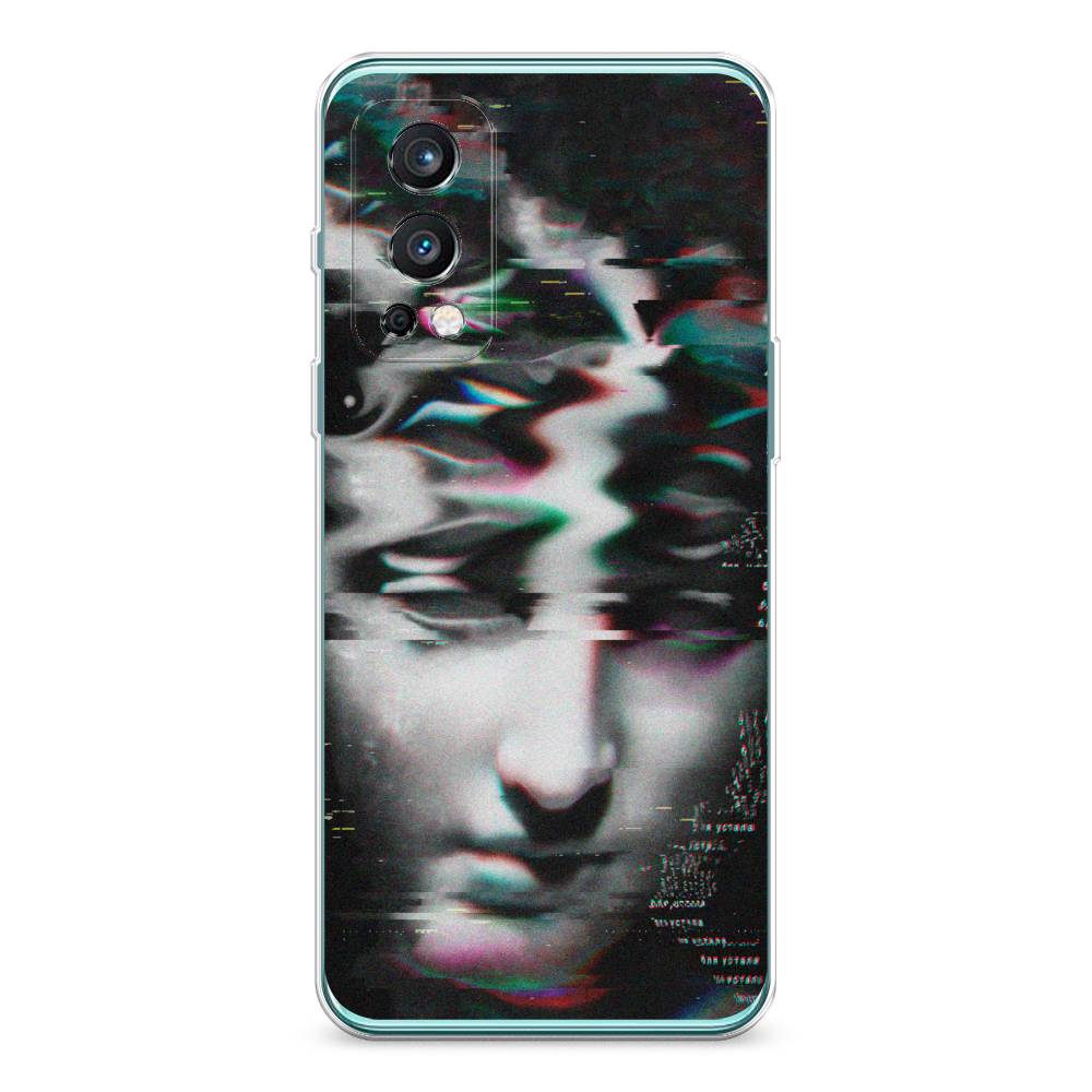 

Чехол Awog на OnePlus Nord 2 / ВанПлас Nord 2 "Glitch Art", Серый, 151750-9