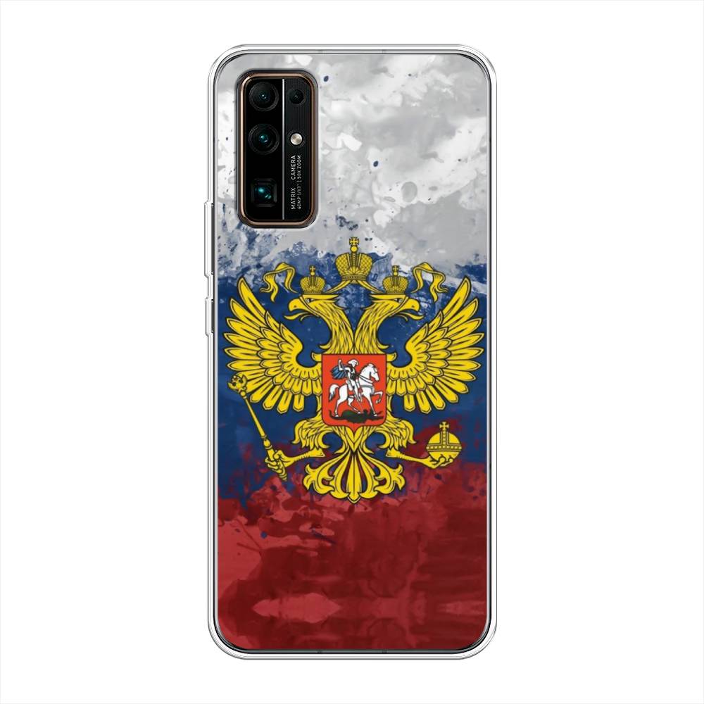 

Чехол Awog на Honor 30 "РФ", Белый;синий;красный, 612150-5