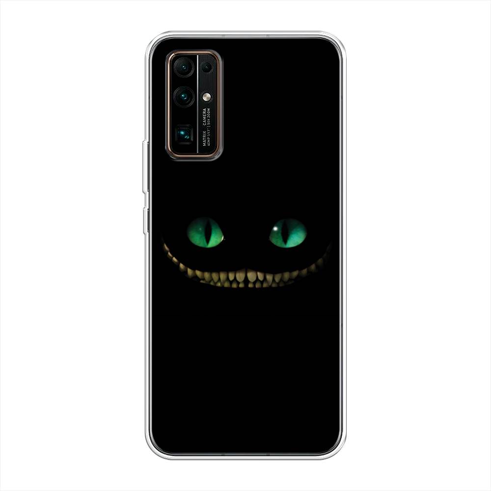 

Чехол Awog "Зеленоглазый чеширский кот" для Honor 30, Черный, 612150-10