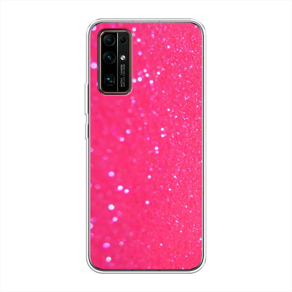 

Чехол Awog "Малиновые блестки рисунок" для Honor 30