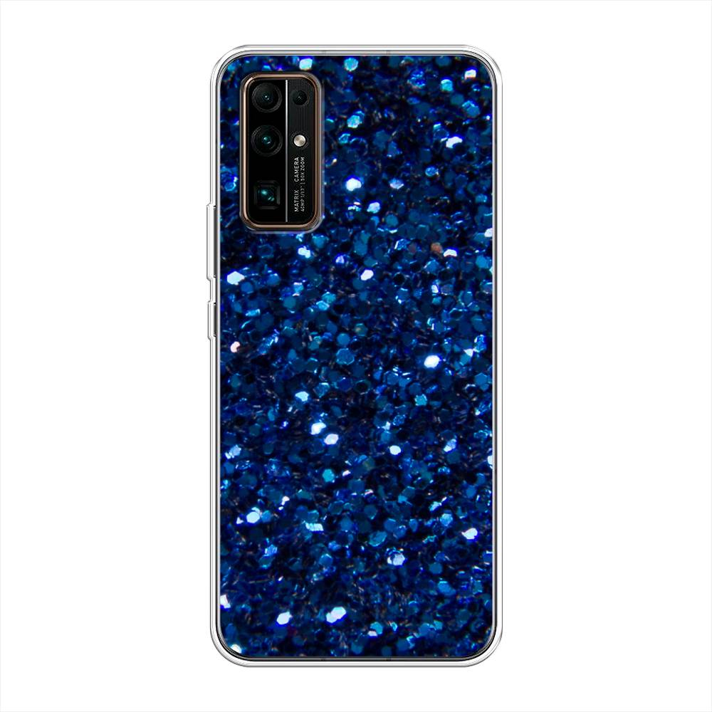 

Чехол Awog "Синие блестки рисунок" для Honor 30