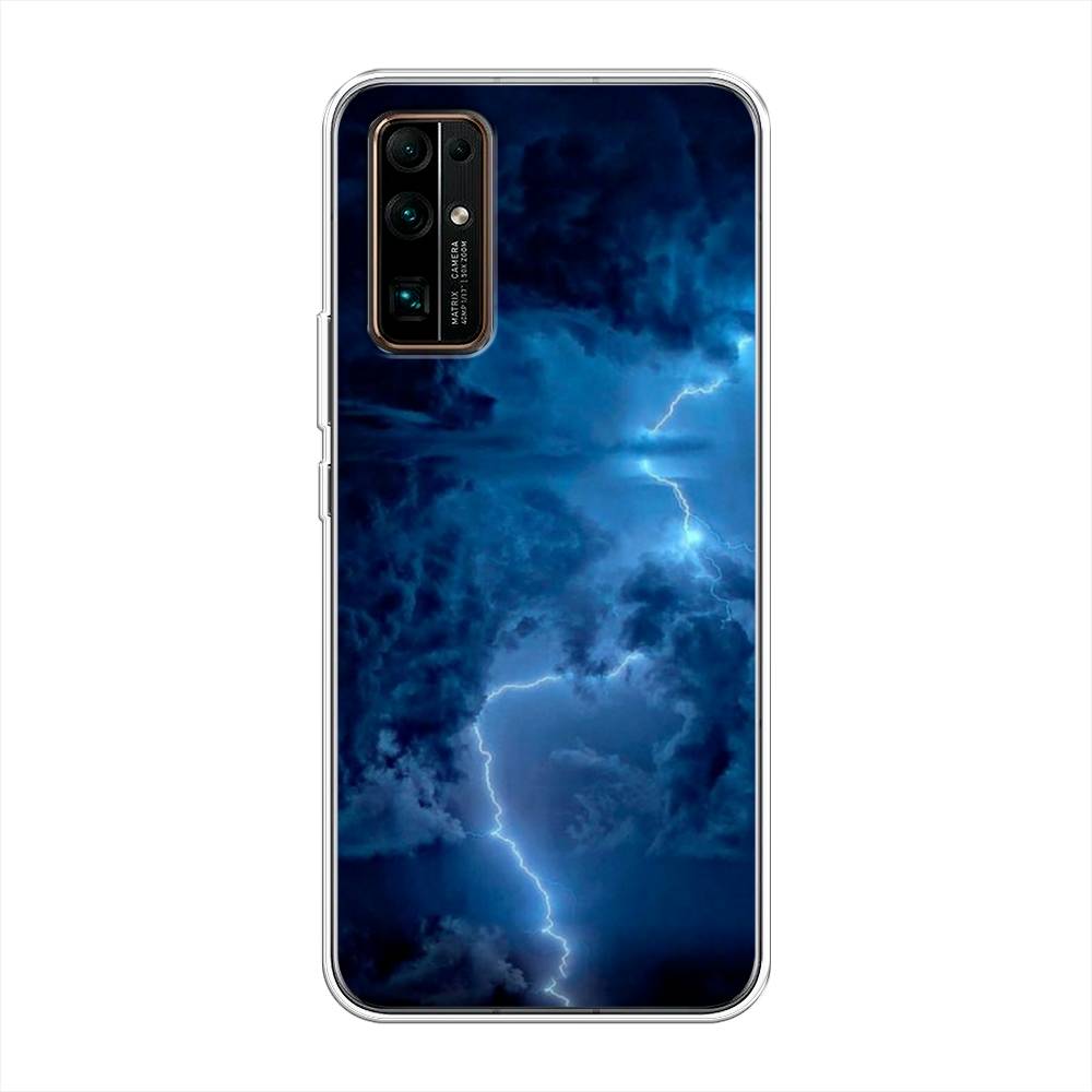 

Чехол Awog на Honor 30 "Молния", Синий, 612150-4