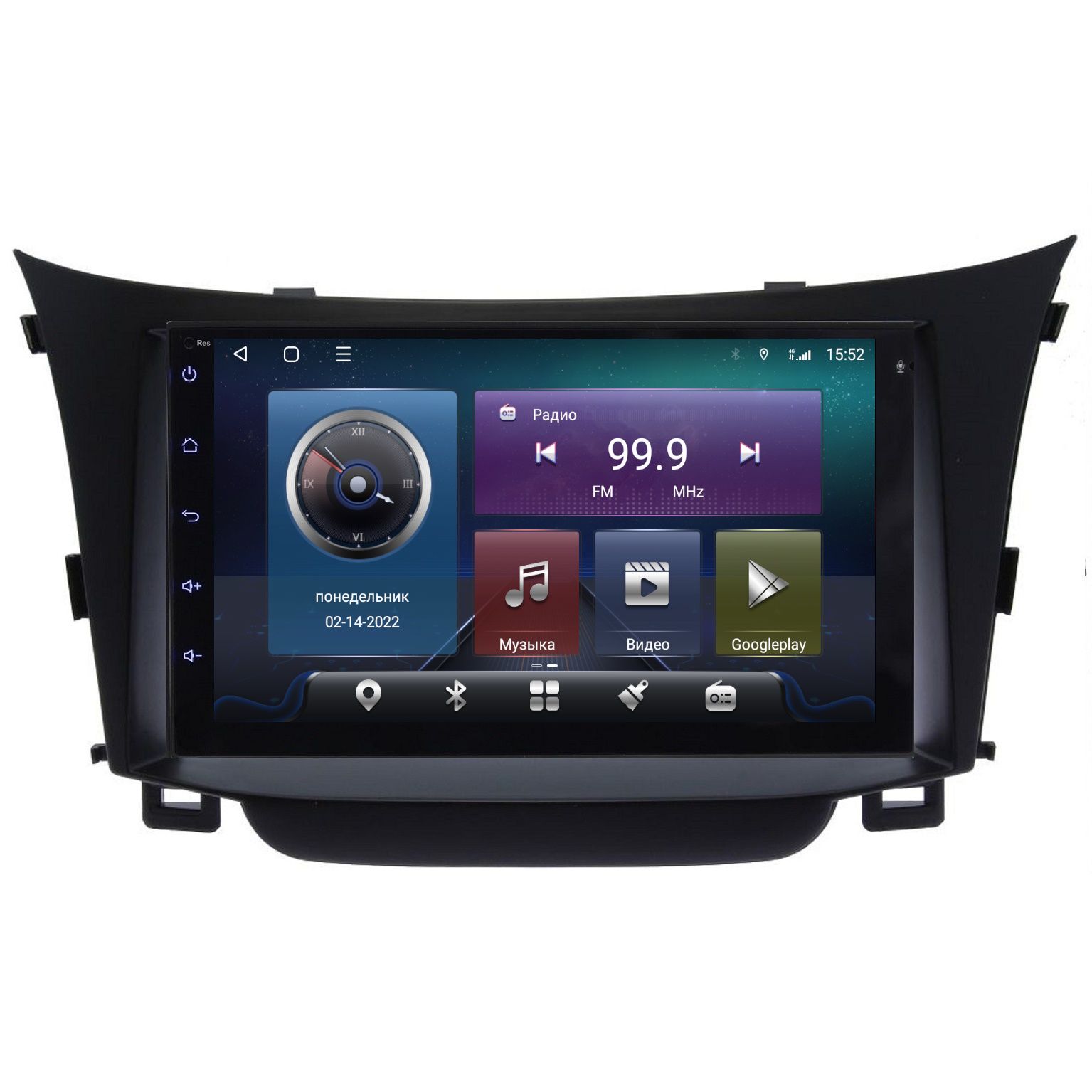 Магнитола CRS-300 Hyundai i30 2012-2017 - Android 13 - Процессор 8 ядер - Память 6+128Gb