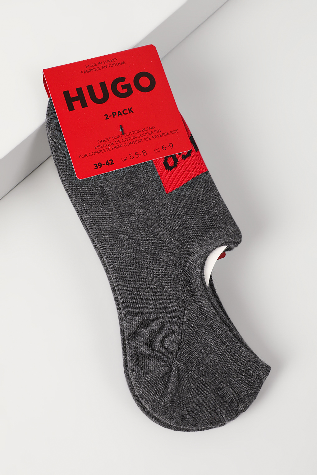 

Комплект следков мужских HUGO BOSS 50468117 серых 43-46, Серый, 50468117