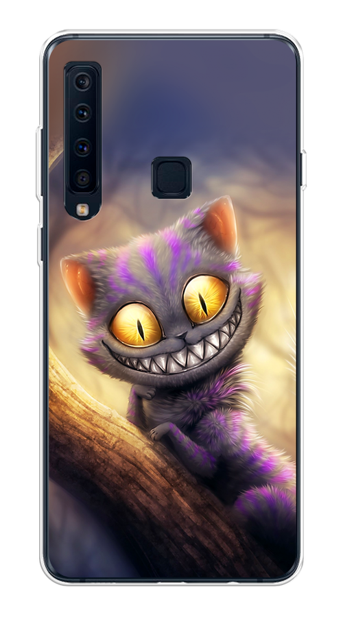 

Чехол Awog на Samsung Galaxy A9 2018 "Cheshire Cat", Фиолетовый;желтый, 26650-1