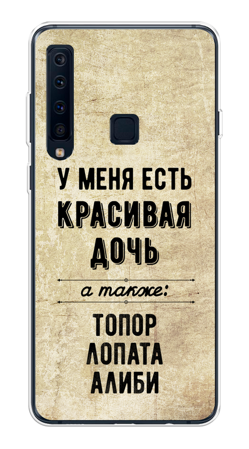 

Чехол Awog на Samsung Galaxy A9 2018 "Красивая дочь", Черный;бежевый, 26650-7