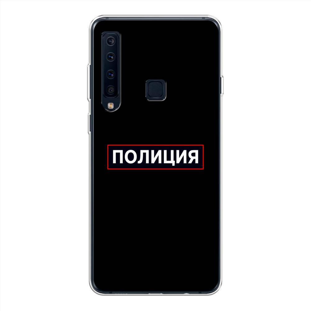 

Чехол Awog на Samsung Galaxy A9 2018 "Police logo", Черный;белый;красный, 26650-5