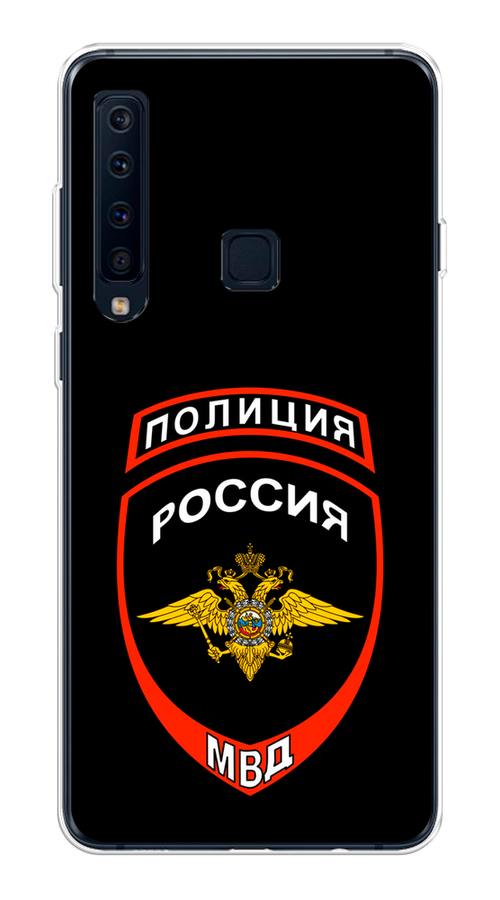 

Чехол Awog на Samsung Galaxy A9 2018 "Полиция шеврон", Черный;красный;белый, 26650-5