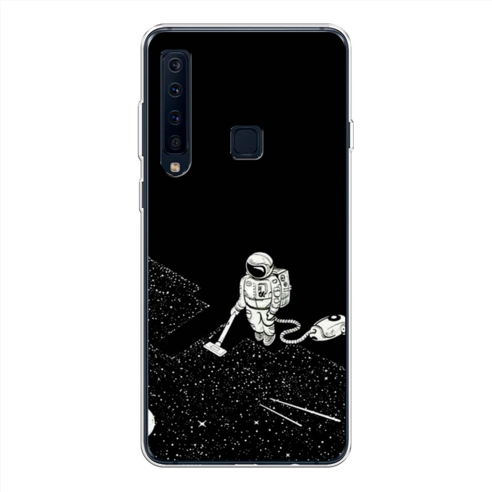 фото Чехол awog "космонавт с пылесосом" для samsung galaxy a9 2018