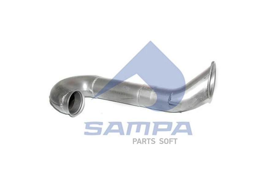 

SA050.438_труба глушителя конечная после бочки d127 DAF XF95
