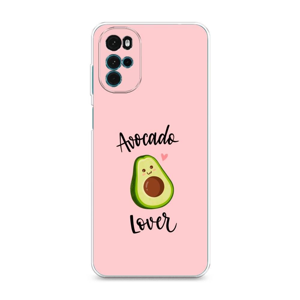 

Чехол на Motorola Moto G22 "Avocado lover", Розовый;зеленый, 243150-6